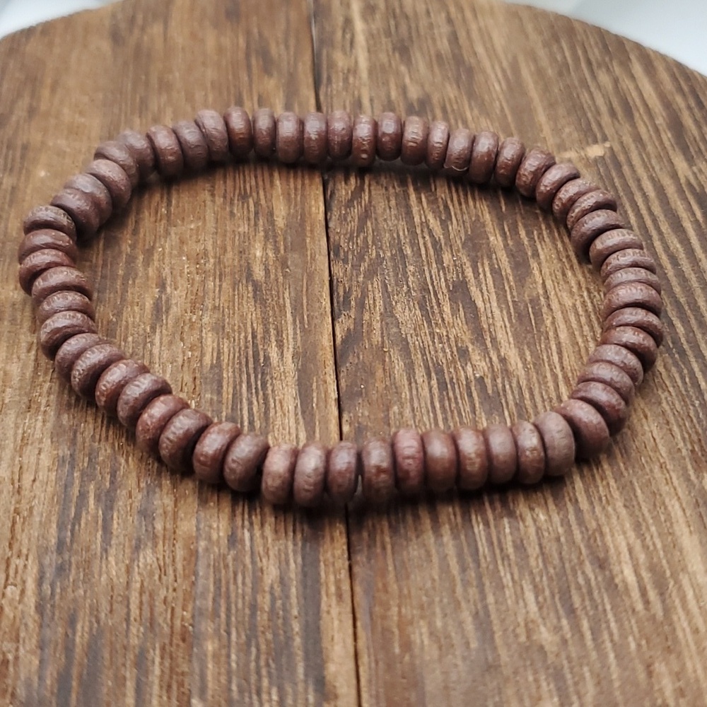 B2313 heishi coconut shell beaded bracelet stretch‎
